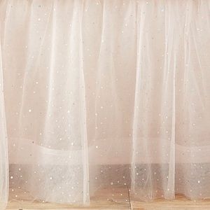 Shimmer Tulle Crib skirt